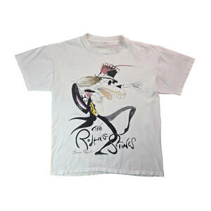 Rolling Stones Vintage 90s Voodoo Lounge Gerald Scarfe T Shirt Mens Medium M